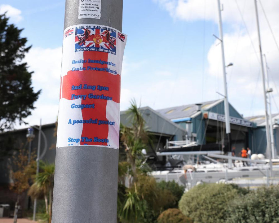 Anti-Migrant Sentiment Pervades Hampshire Town After Protest
