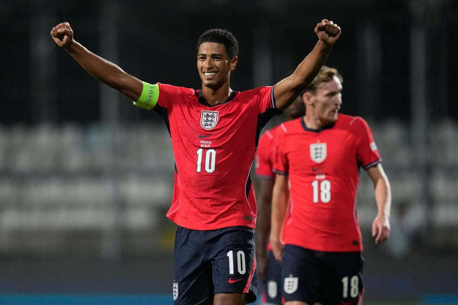 Bellingham Shines as England Thrash Croatia 7-0 in Rijeka