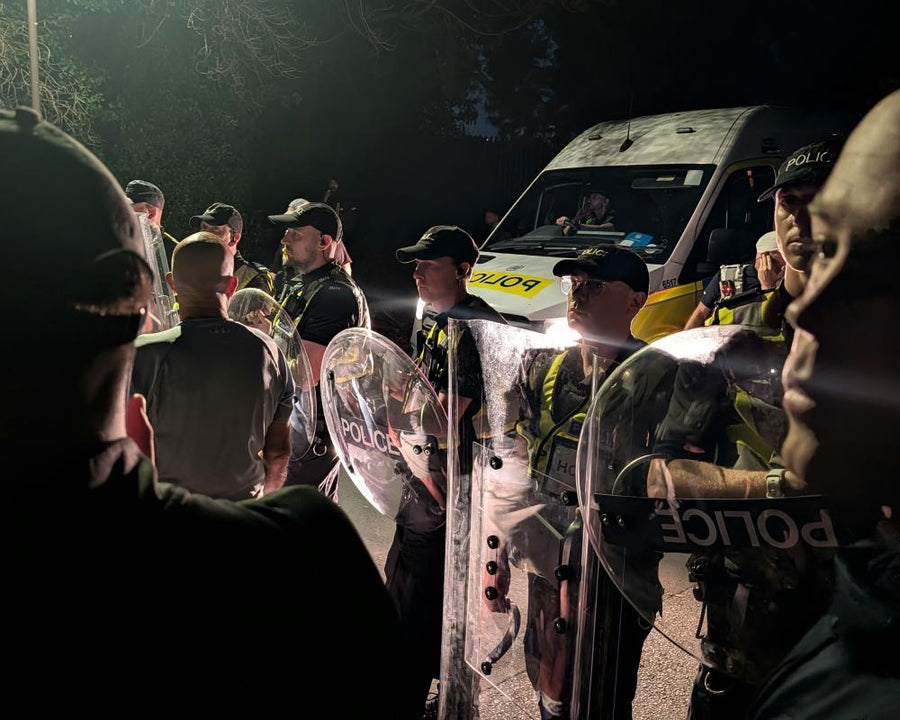Far-Right Protesters Clash Over Asylum Boat in Portsmouth