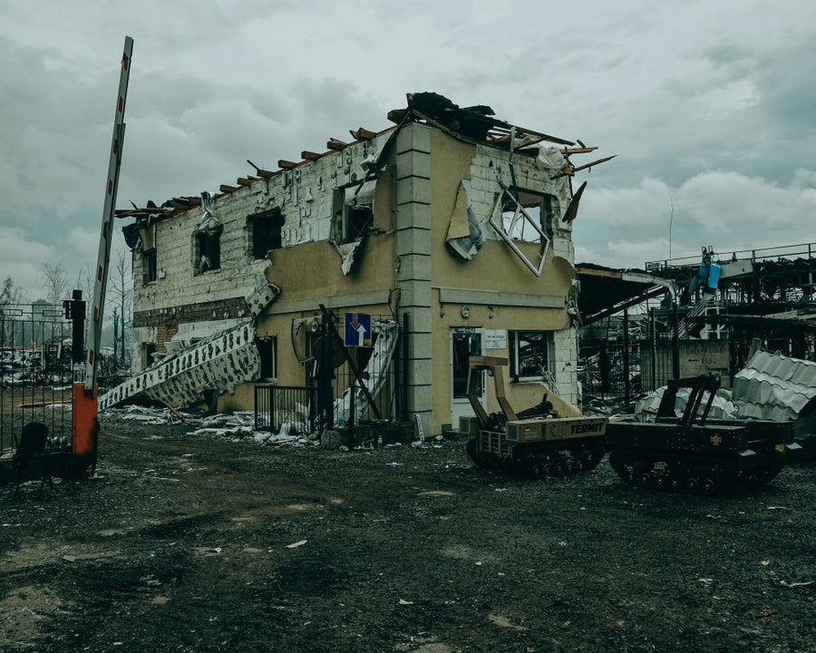 Ukrainians Blame Ammunition Storage Near Villages After Drone Strike