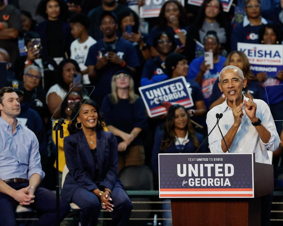Obama Brings Star Power to Georgia Democrats in Midterm Push