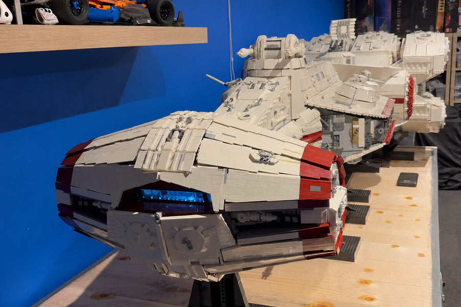 LEGO Fan Builds 3-Meter Tantive IV, Dwarfing Star Wars Sets