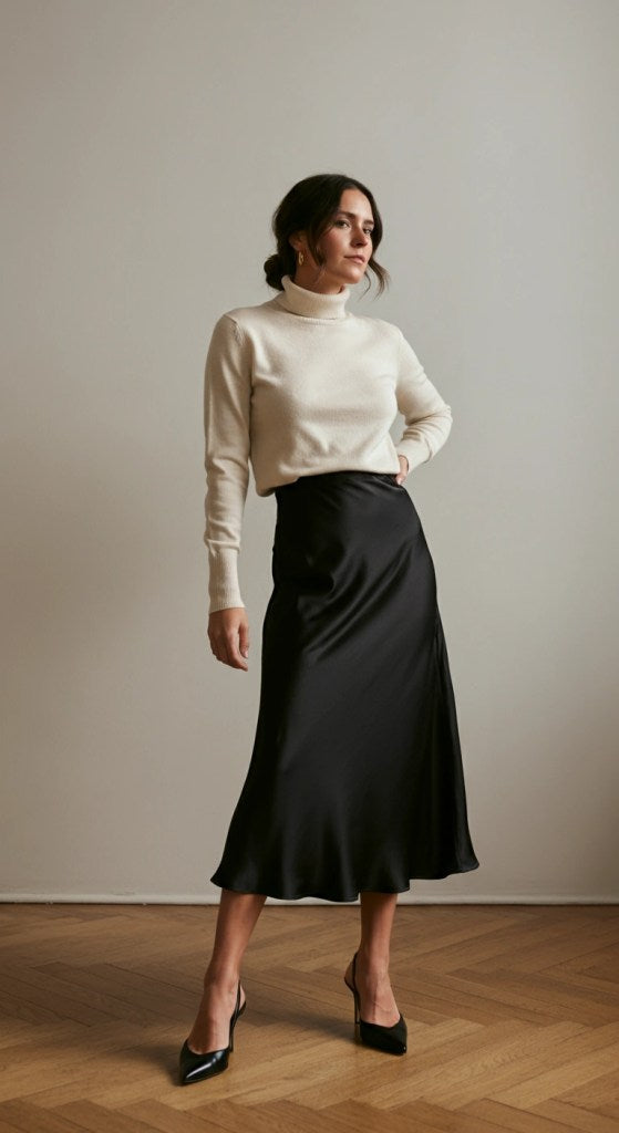 The Satin Lush Skirt main image 0