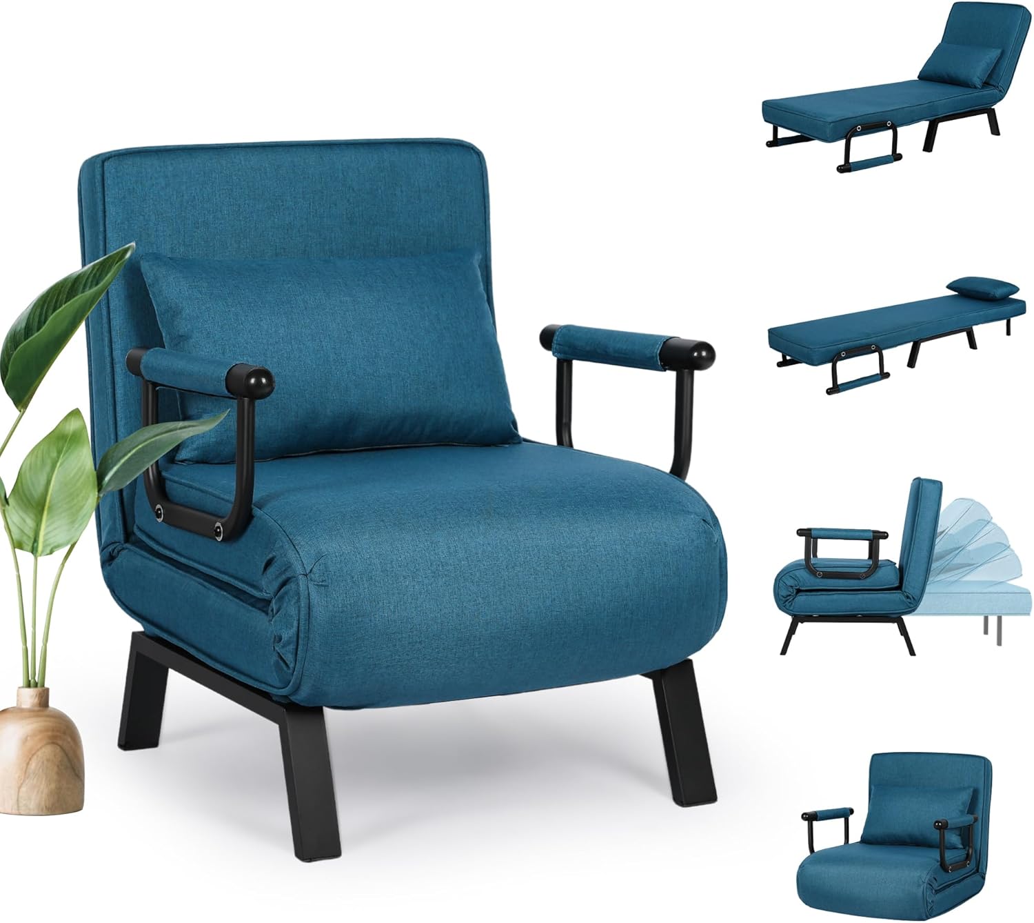TYBOATLE Sleep Chair Bed Comfy Convertible Sleeper Chairs For Adults tyboatle-sleep-chair-bed-comfy-convertible-sleeper-chairs-for-adults