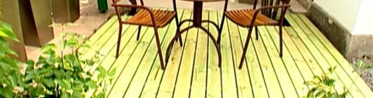 How to build a wooden deck or terrace - grandgoldman.com