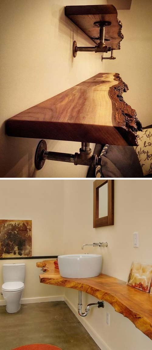 Amazing ideas with live edge wood! - grandgoldman.com
