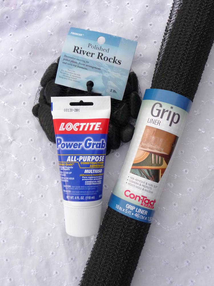 How to Make a River Rock Mat - grandgoldman.com