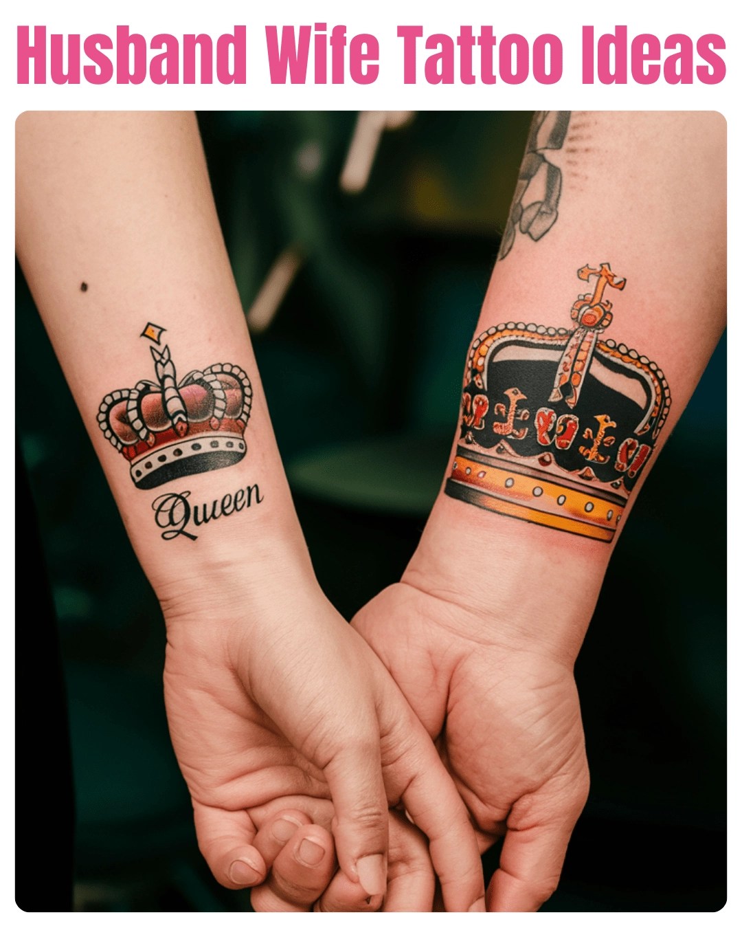 15 Unique Husband and Wife Tattoo Ideas to Showcase Your Love