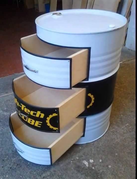 Recycle metal cylinders and give them new life with these practical models - grandgoldman.com