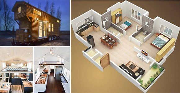 Small houses in which we could live comfortably and enjoy life! - grandgoldman.com
