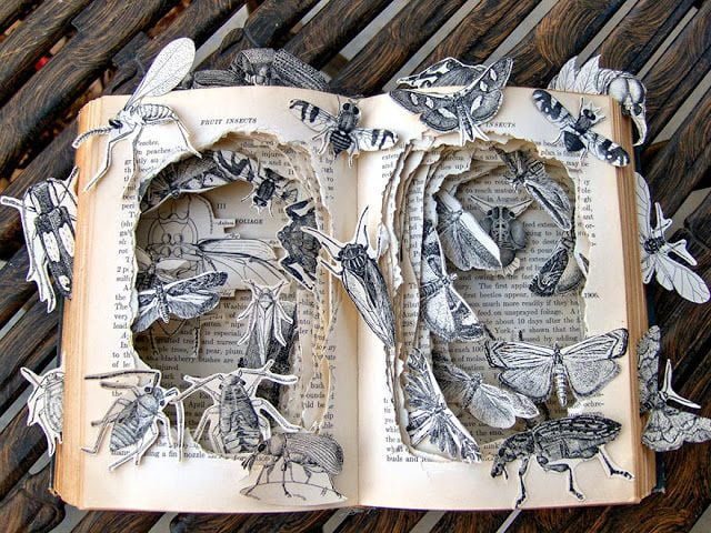 Incredible Book Sculptures! - grandgoldman.com