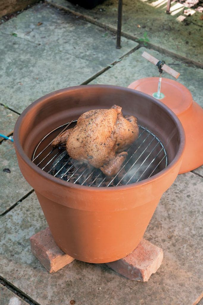 Build Your Own Smoking Oven with Terracotta Pots - grandgoldman.com