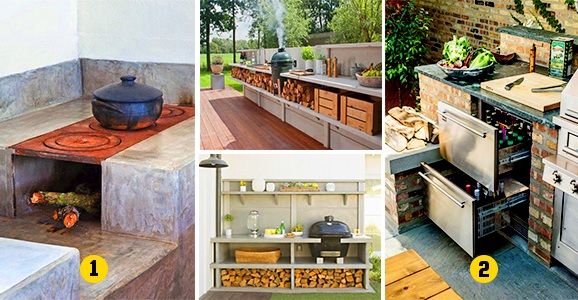 10 Outdoor Kitchens that fit perfectly into any patio or garden! - grandgoldman.com