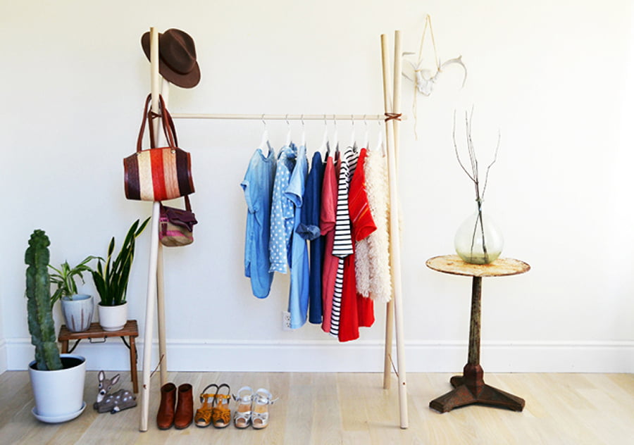 Build a Simple Closet or Open Shelf - grandgoldman.com