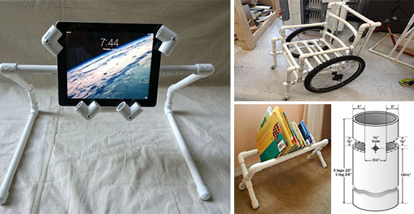 PVC pipes to create accessories that you won't find in any store! - grandgoldman.com