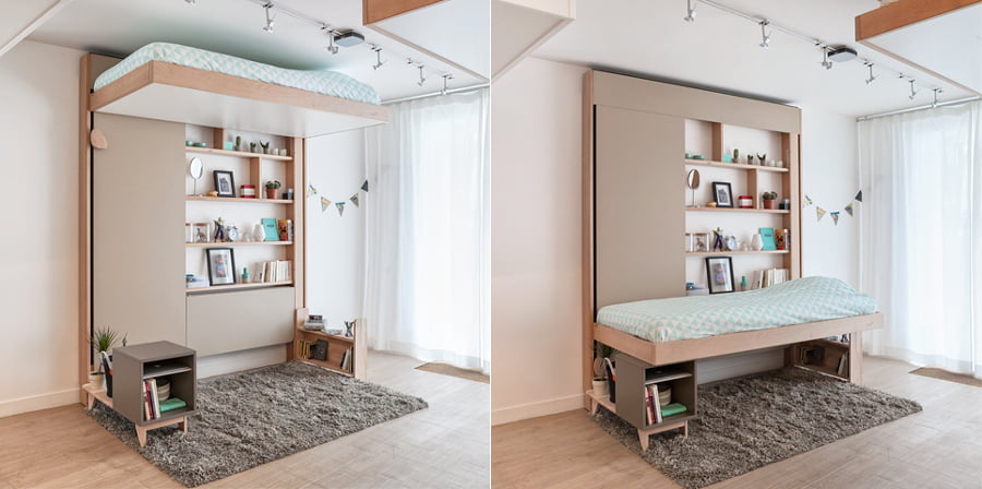 Ingenious Beds in Super Small Spaces! - grandgoldman.com