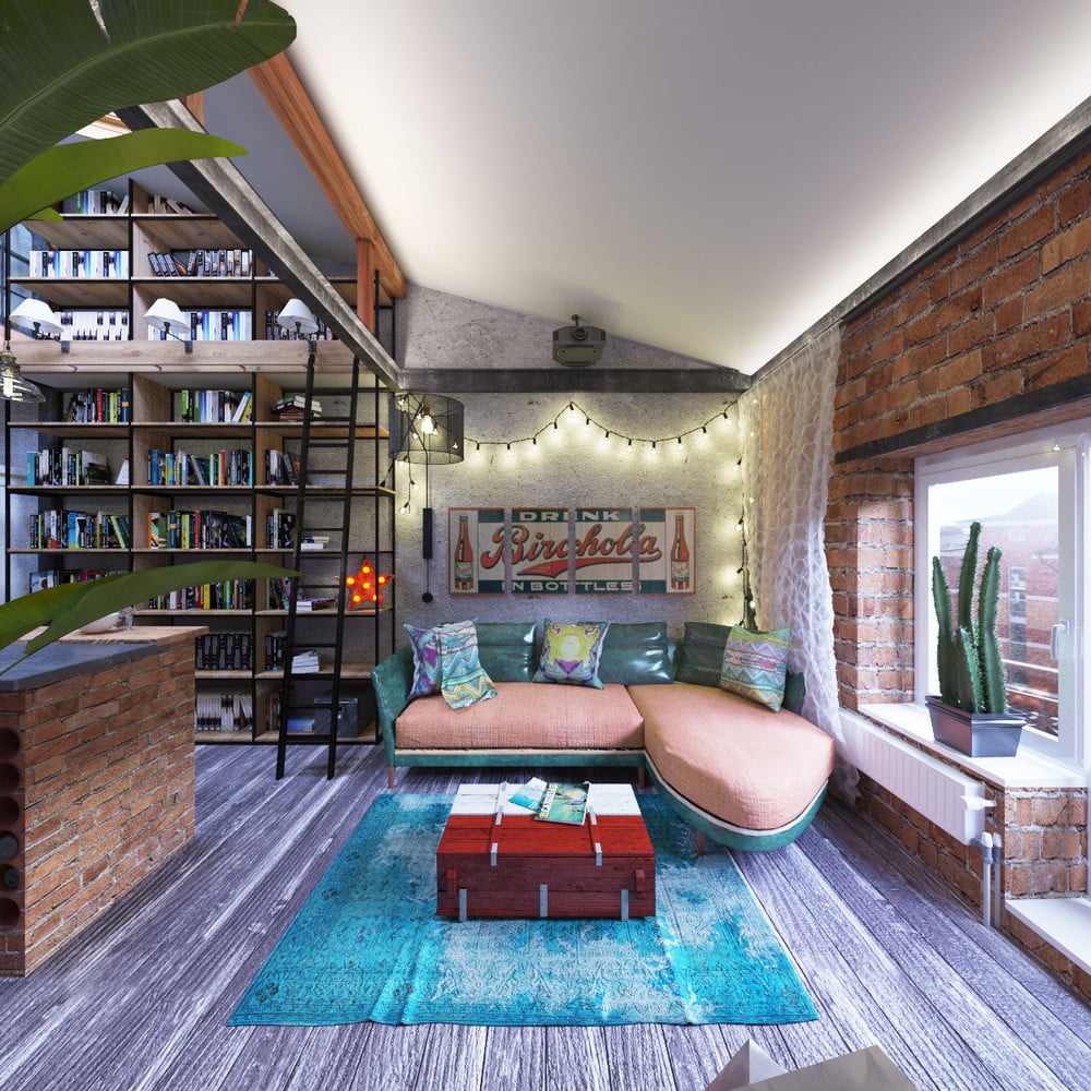 A Young and Colorful Duplex - grandgoldman.com