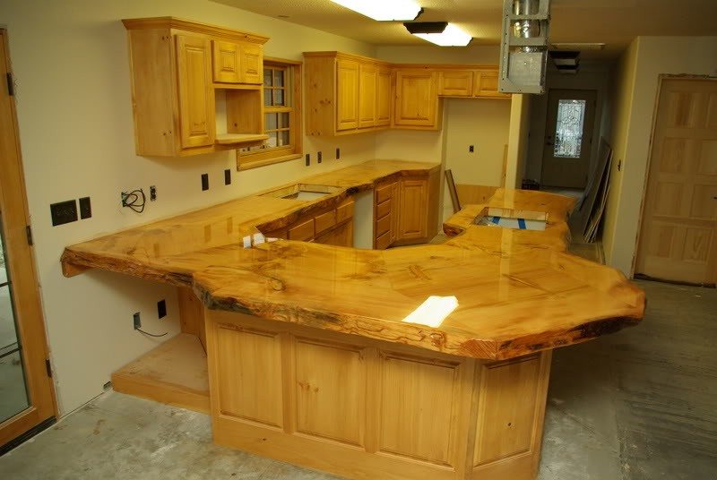 Rustic Wood Countertops - grandgoldman.com