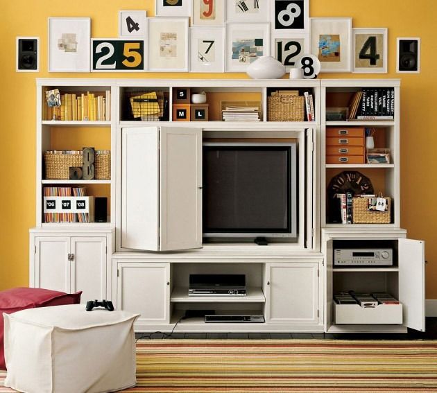 Check out the following furniture that will keep your TV hidden and save space - grandgoldman.com