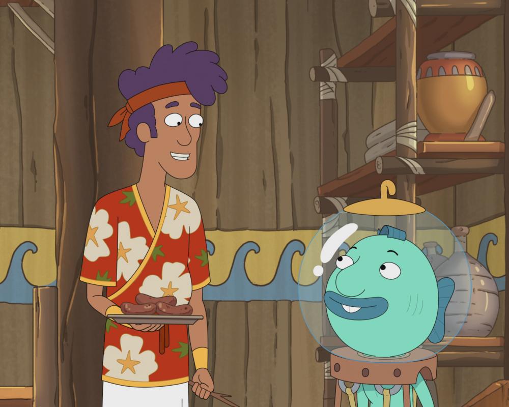 Richard Ayoade and Hannah Waddingham Lead Krapopolis Cartoon Comedy