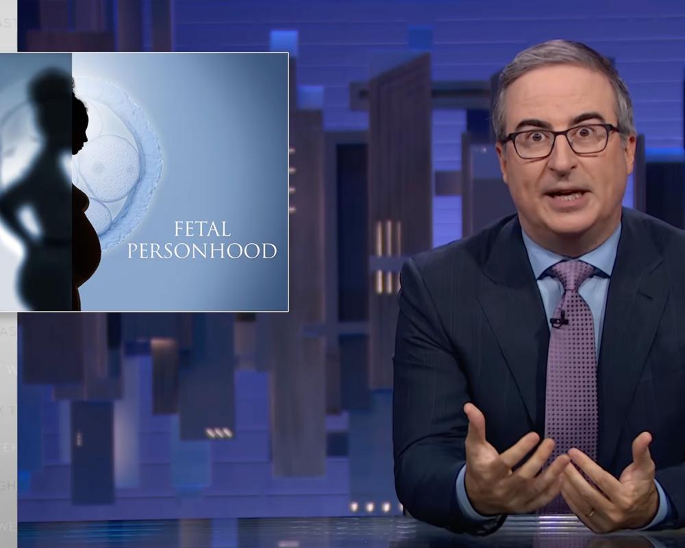 John Oliver on Fetal Personhood: Women as Incubators