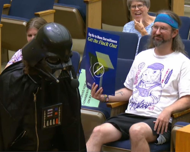 Flock Camera Privacy Concerns Intensify After Darth Vader Stunt