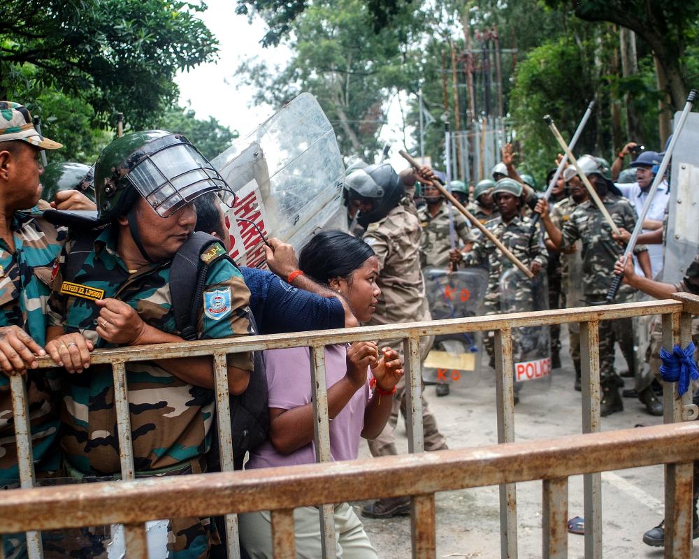 Indian Police Crackdown on Youth Exam Protests Sparks Outrage