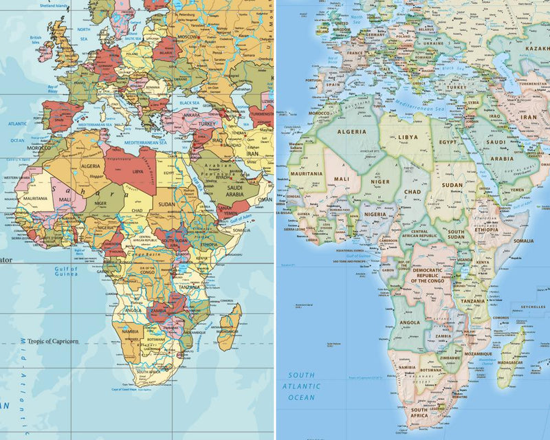 UN Votes on Accurate World Map Showing Africa's True Scale
