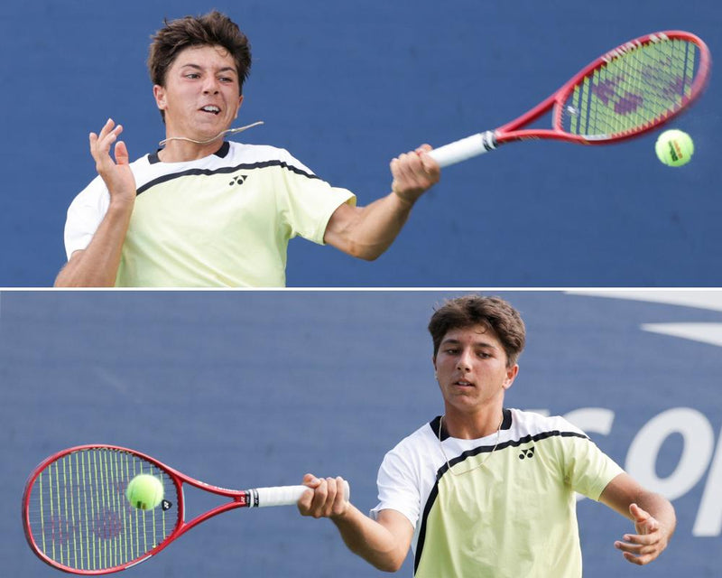 Ambidextrous Tennis Prodigy Teo Davidov Shocks US Open