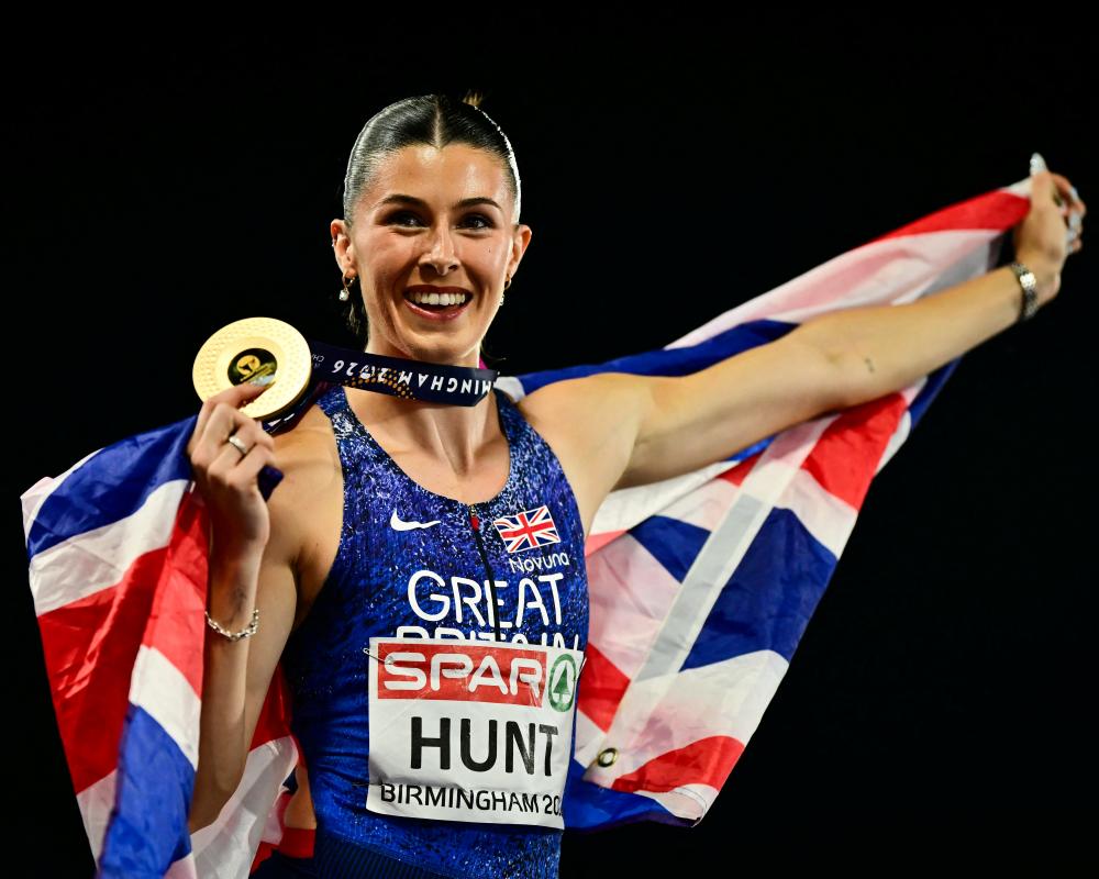 Amy Hunt Golden Double at European Championships 2026