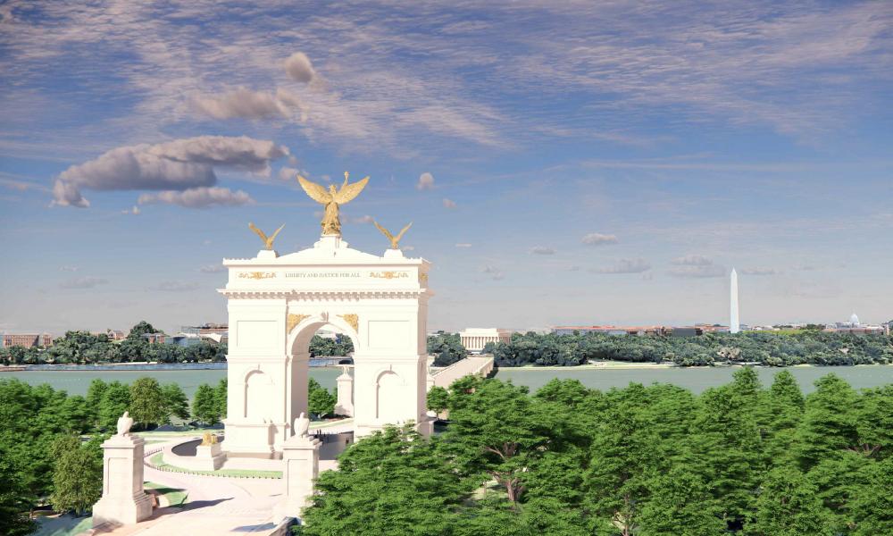 Trump's DC Architectural Legacy: From Giant Arch to Nuke-Proof Bunker
