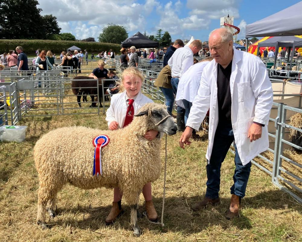 Rare Wensleydale Sheep Judging at Garstang Show: A Country Diary