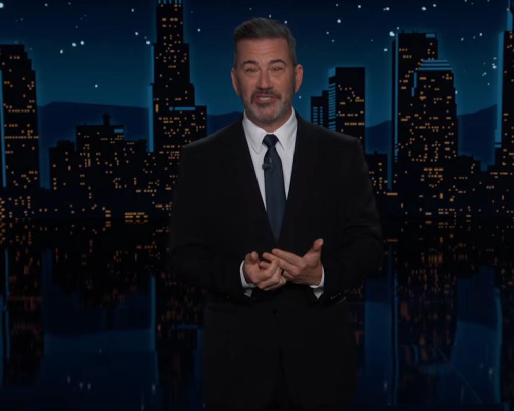 Jimmy Kimmel Mocks Trump's New Press Secretary and Record-Low Polls