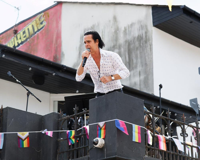 Nick Cave Secret Rooftop Gig Thrills Brighton Crowd