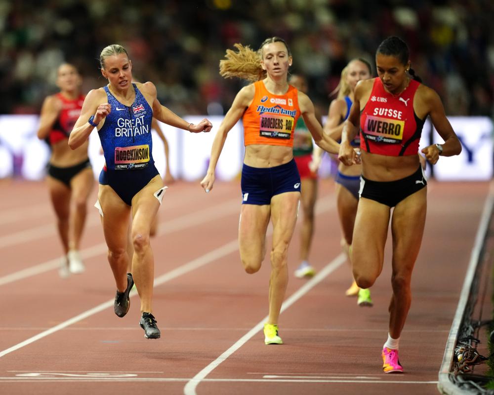 Keely Hodgkinson Takes Silver as Audrey Werro Wins Ultimate Gold