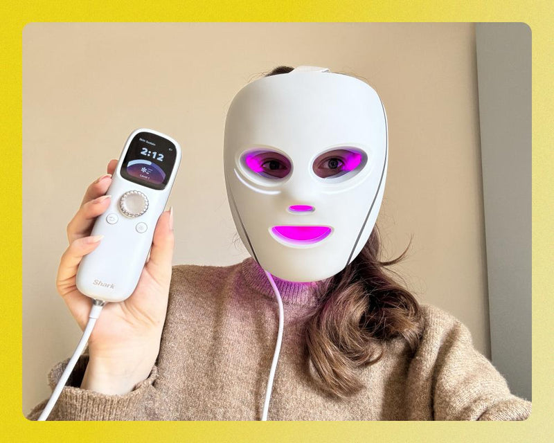 Shark CryoGlow LED Face Mask Review: 100 Tests Later