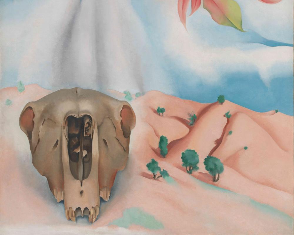 Georgia O'Keeffe Ghost Ranch Works Debut in UK Exhibition