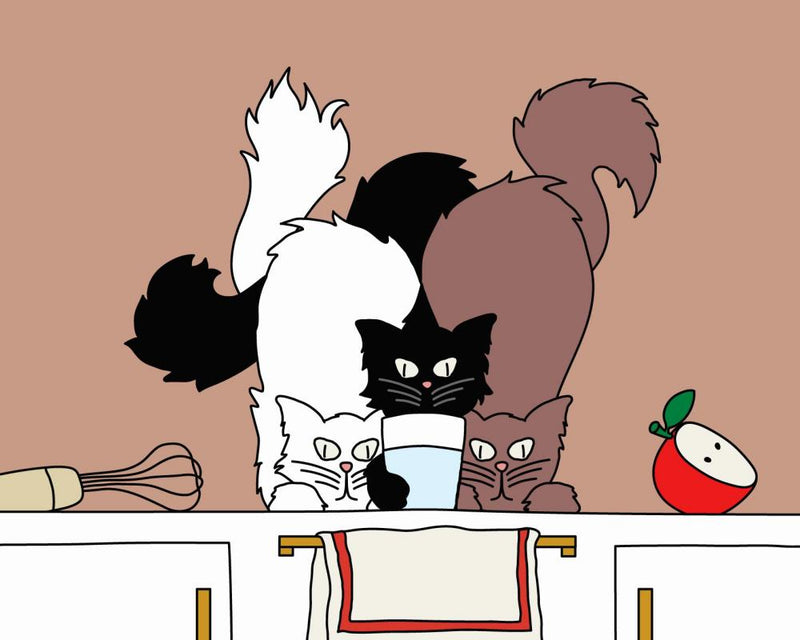 Husband Lets Cat Drink on Kitchen Counter: Hygiene Debate