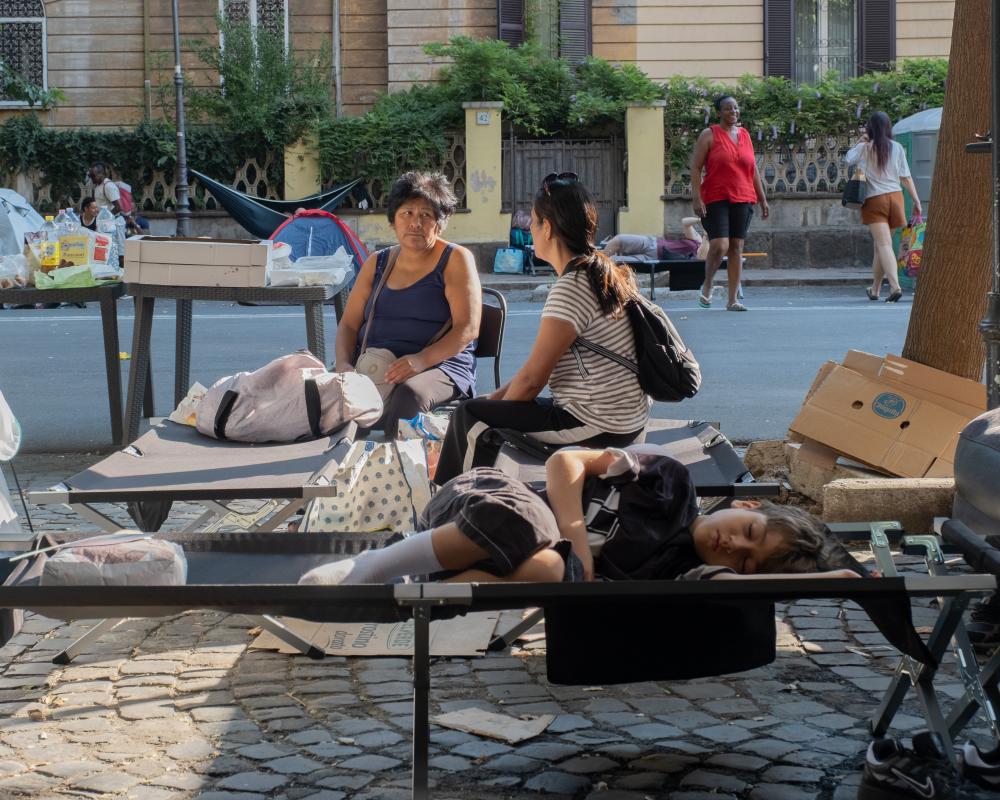 Rome Heatwave Housing Crisis After Squat Eviction Leaves 200 in