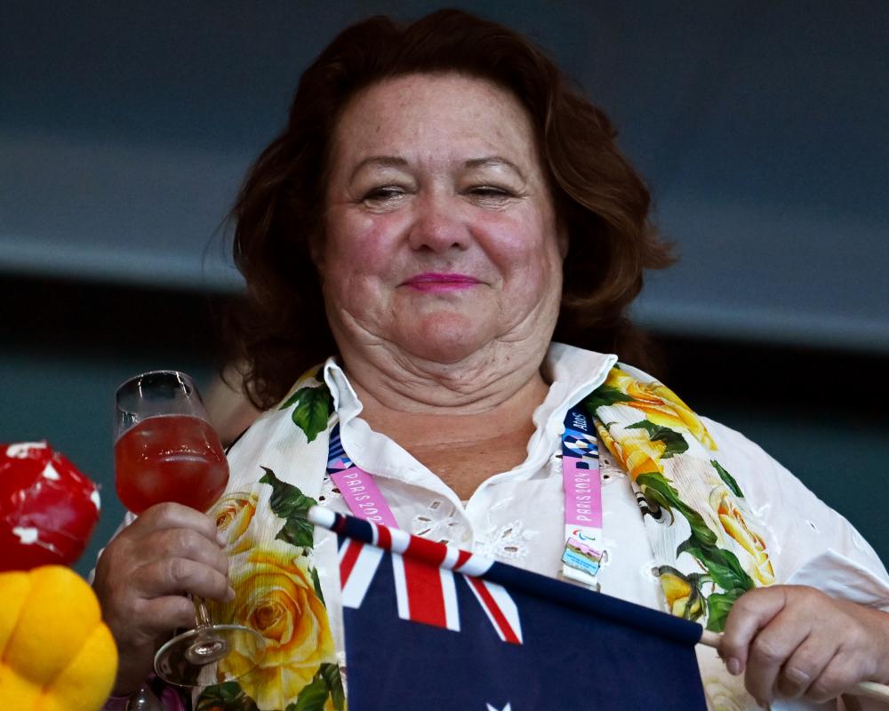 Australian Swimmers Banned from Thanking Gina Rinehart for