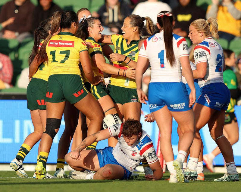 Australia Crush England 78-0 in Women's Rugby League World Cup
