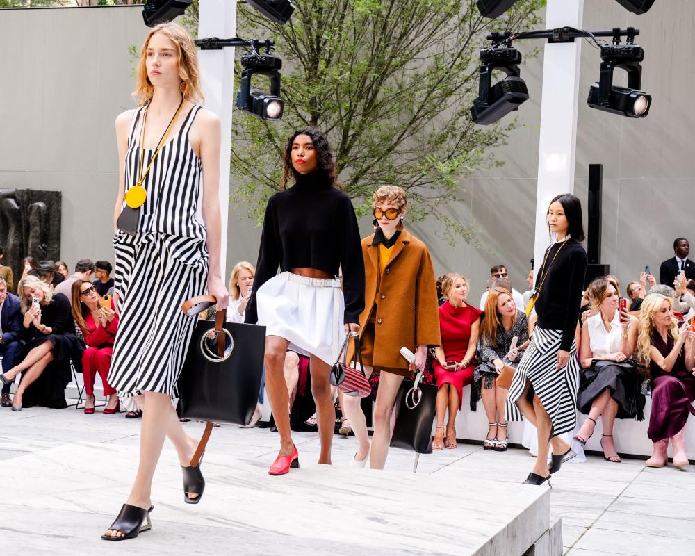 New York Fashion Week Goes Highbrow With Modernist Minimalism