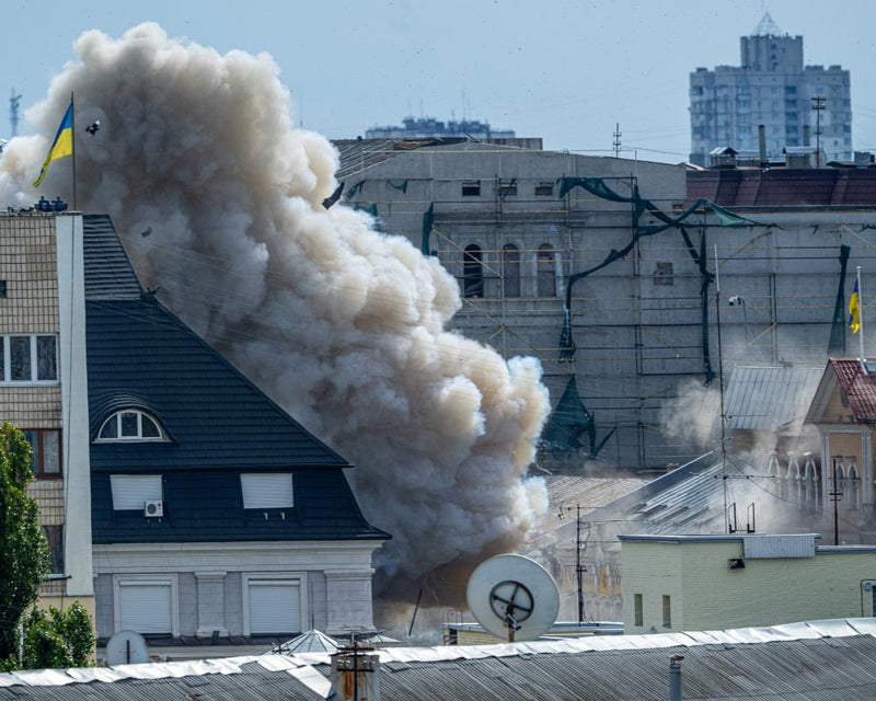 Russia Strikes Ukraine Intelligence HQ in Major Escalation