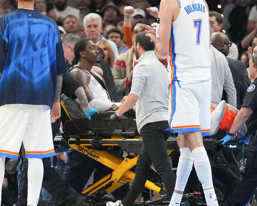 Gilgeous-Alexander in Tears as Jalen Williams Suffers Gruesome Leg