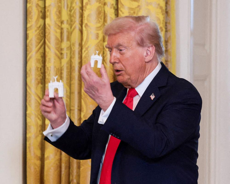 Trump Triumphal Arch: Military Complex for Weapons Storage