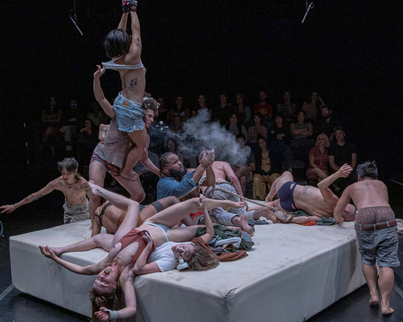 Faye Driscoll's Weathering: Revolving Bed Dance Shocks