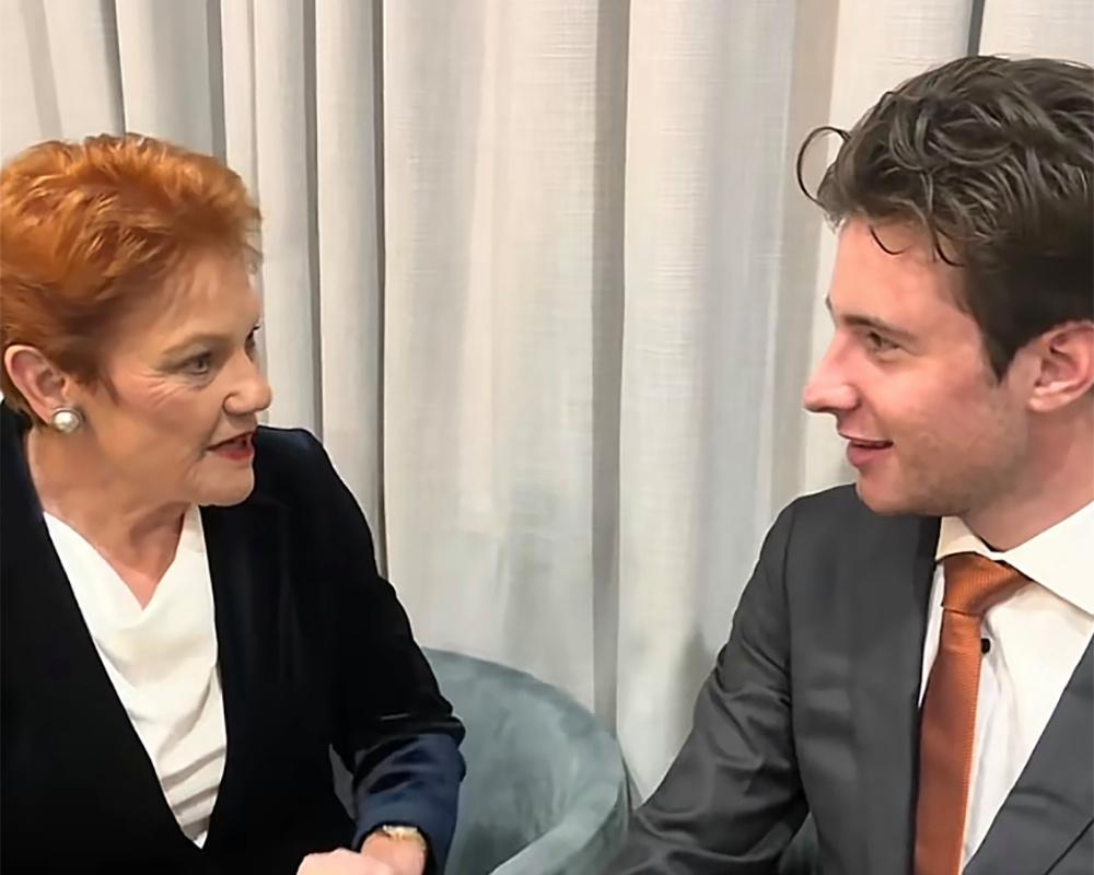 Australia News: One Nation Videos, Trump Fortune, Farage v Binface