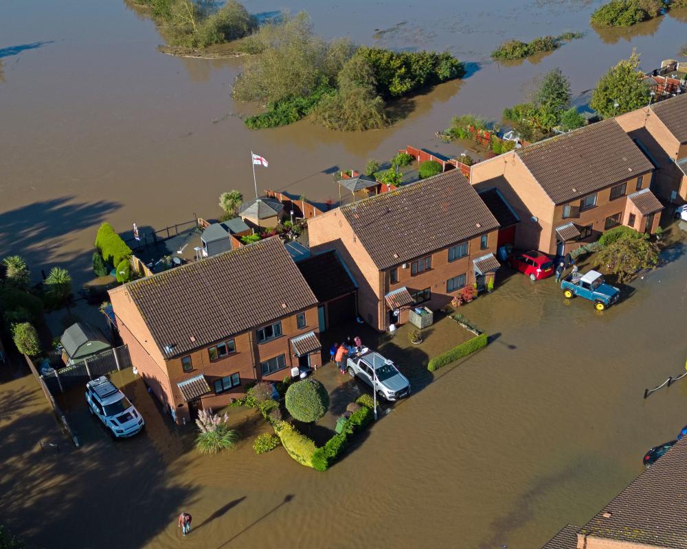 Aviva Boss Warns Flood-Risk Homes Could Become Uninsurable