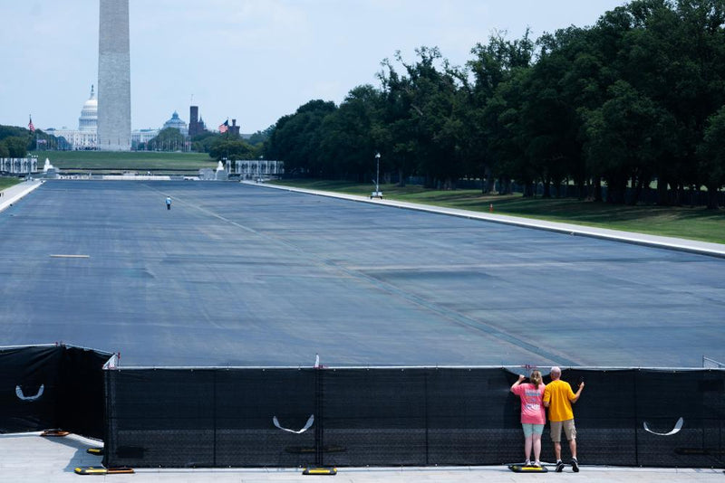 Lincoln Memorial Pool Damage: Witness Says Preexisting Issues