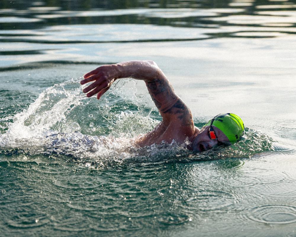 Devon Man First to Swim All 10 Largest Swiss Lakes